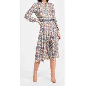 Tory Burch Garden Maze Shirt Dress - Size 10